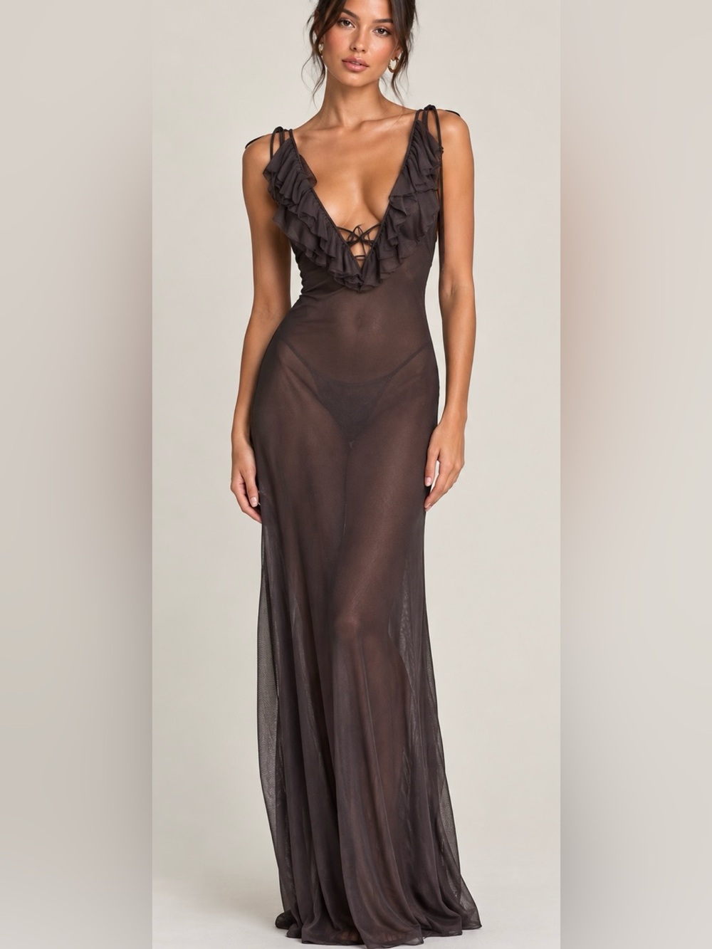 SUPERDOWN MESH MAXI DRESS! MSRP 168.00
NEW WITH TAGS!